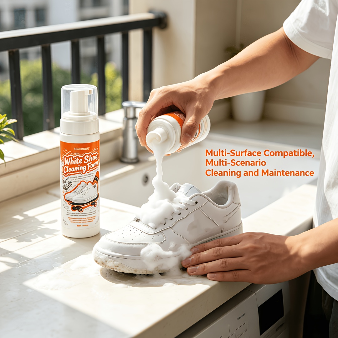 Care For Sneaker - Espuma Limpadora de Sapatos Brancos Portátil