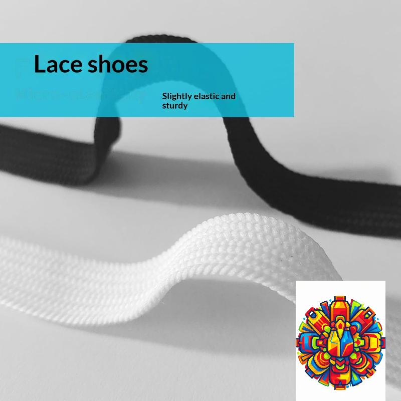 Lace Replacement Flat - Cadarços Largos de 2CM para Tênis,