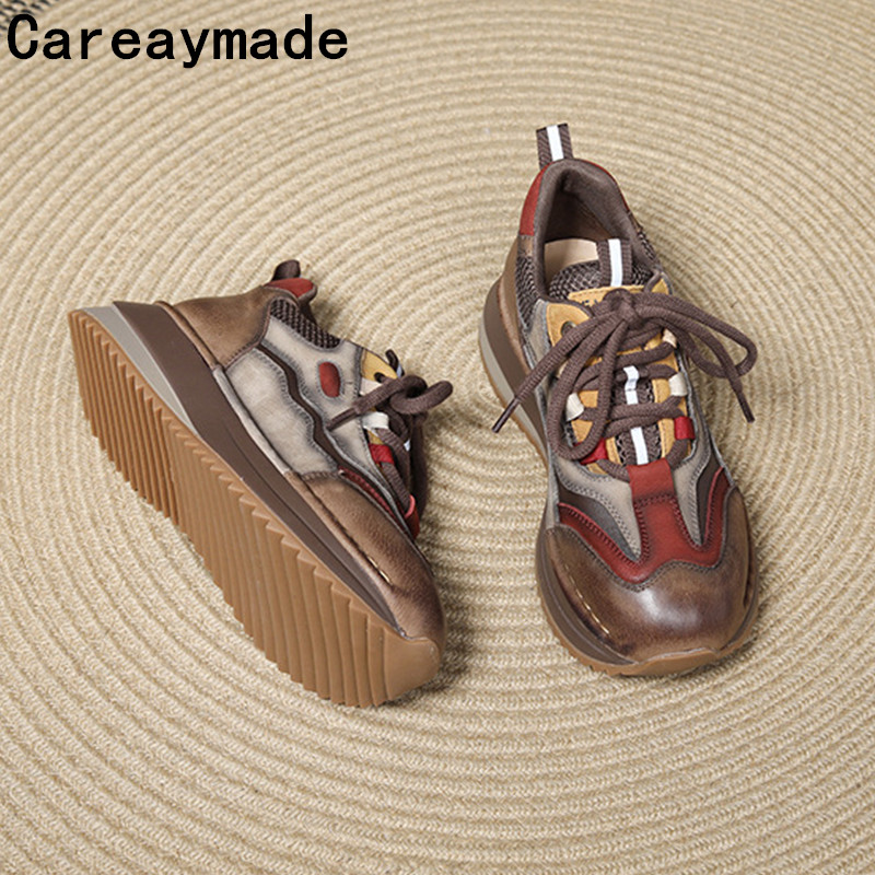 Leather Sneaker Care Kit - Careaymade-vaca couro genuíno botas de tornozelo