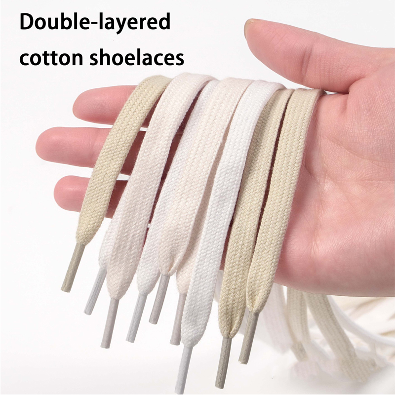 Cadarços de Algodão Planos, Ca - Lace Replacement Flat avaliação e preço