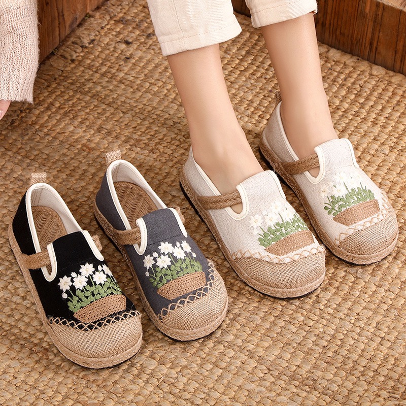 Veowalk-flores bordadas com lo - Sneaker Vegan avaliação e preço